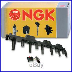 1 pc NGK Ignition Coil for 2000-2006 Jeep Wrangler 4.0L L6 Spark Plug Tune fx
