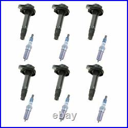 12 Piece Ignition Coil & Motorcraft Spark Plug Kit Set for Ford Lincoln New