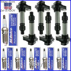 12pc ignition coil ACDelco DoublePlatinum spark plug kit GM Cadillac uf569 d515c