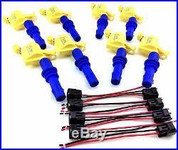2004-2008 Ford F150 F-150 F-250 F250 Ignition Coil Packs & Wire Harness Clip Set