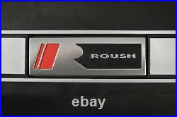 2011-2017 ROUSH Mustang Black Engine Valve Coil Covers Kit with R Badge Emblem