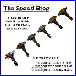 2JZ-GTE & 1JZ-GTE R35 GTR Custom Coil Pack Conversion Kit 1500bhp capable 2JZ-GTE & 1JZ-GTE R35 GTR Custom Coil Pack Conversion Kit 1500bhp capable