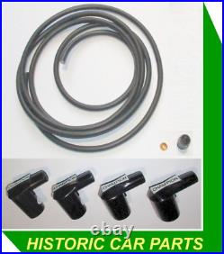 2m IGNITION LEAD KIT (CHAMPION) for SIDE ENTRY Distr Cap & SCREW IN COIL 1930-70 2m IGNITION LEAD KIT (CHAMPION) for SIDE ENTRY Distr Cap & SCREW IN COIL 1930-70