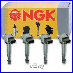 4 pcs NGK Ignition Coil for 2003-2007 Honda Accord 2.4L L4 Spark Plug Tune zh