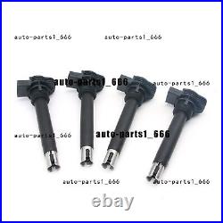 4X 07K905715F BOSCH Ignition Coils For Audi Q5 A4 TT VW Passat Golf Jetta 2.0T