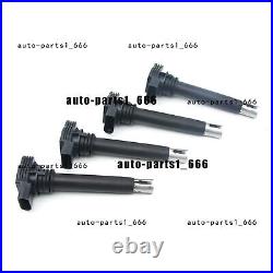 4X 07K905715F BOSCH Ignition Coils For Audi Q5 A4 TT VW Passat Golf Jetta 2.0T