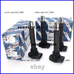 4X BOSCH Ignition Coils for Audi VW TT EOS Golf Jetta Passat 2.0T 07K905715F