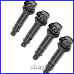 4x Ignition Coil & Spark Plug Kit For Yamaha FZS1 FZ1 YZFR1 YZFR6 VMAX1700 Vmax