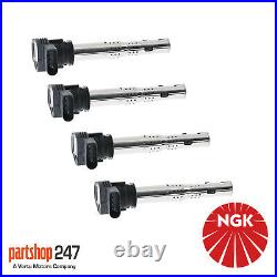 4x NGK Ignition coil U5015 stock code 48042