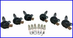 6 Ignition Coil Packs & Spark Plugs for F150 Flex Transit MKS MKT Ecoboost 3.5L