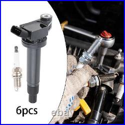 6 Pieces Ignition Coil and Spark Plug Kit 9008019016