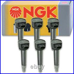 6 pcs NGK Ignition Coil for 2006-2010 Dodge Charger 3.5L 2.7L V6 Spark xh