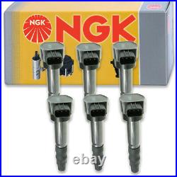 6 pcs NGK Ignition Coil for 2006-2012 Mitsubishi Eclipse 3.8L V6 Spark cf