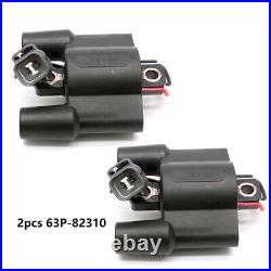 67F-82341/2/3/4 63P-82310 High Tension Cord Ignition Coil Kit For Yamaha F75-100