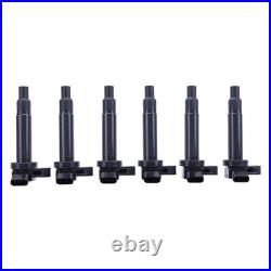 6PCS Ignition Coils Kits CU1273 For Lexus GS IS LS SC 1999-2005 9091902230