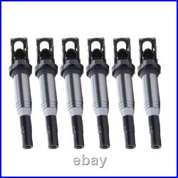 6Pcs/set Ignition Coil Kit Metal Fit for BMW X3 X5 325 335 535 #12138616153
