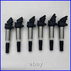 6Pcs/set Ignition Coil Kit Metal Fit for BMW X3 X5 325 335 535 #12138616153