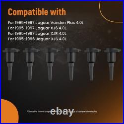 6x Ignition Coil Kit Set for Jaguar XJR XJS 4.0L 1995-1997 UF384 E509C New