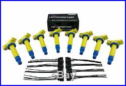 8 Pack Ignition Coils on Plug Conversion Kit with Wires 4.0L V8 1UZFE Non VVTi 4.0