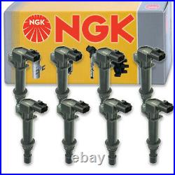 8 pcs NGK Ignition Coil for 1999-2007 Jeep Grand Cherokee 4.7L V8 Spark tx