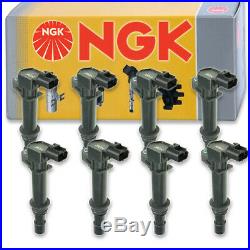 8 pcs NGK Ignition Coil for 2000-2007 Dodge Dakota 4.7L V8 Spark Plug Tune fb