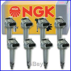 8 pcs NGK Ignition Coil for 2007-2016 Toyota Tundra 5.7L 4.6L V8 Spark nw