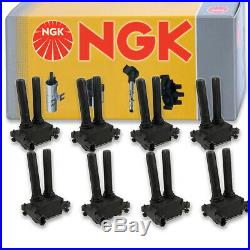8 pcs NGK Ignition Coil for 2011-2015 Ram 1500 5.7L V8 Spark Plug Tune Up wu