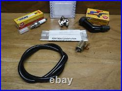 83-85 Honda Atc70 Atc 70 Ignition Tune Up Kit Breaker Points Spark Plug Cap Ect