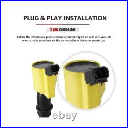 8Pcs Ignition Coil Pack Spark Plug Set For Ford F150 F250 Expedition Crown Victo