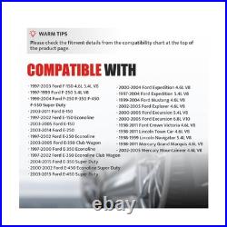 8Pcs Ignition Coil Pack Spark Plug Set For Ford F150 F250 Expedition Crown Victo