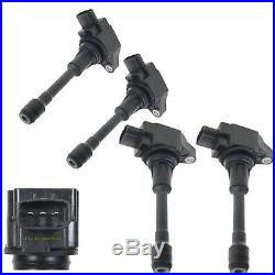 8pc Ignition coil NGK OE spark plug kit for Nissan 1.8L 2.0L 2.5L, uf549 9029