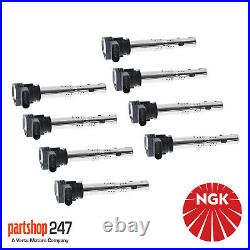 8x NGK Ignition Coil U5015 (NGK48042) Plug Top Coil Single