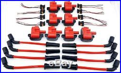 97-05 Ignition Coil Kit Wires 350 5.7l 5.7 Gm Pontiac Firebird Gto Ls1 Cts-v Ls6