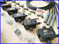 AEM Smart coil IGTB high output & spark plug wire 6 cyl kit NO IGNITER REQUIRED