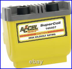 Accel Ignition Coils Yellow Two Coil Kit With Harley Davidson All Models Kit