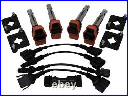 Audi 2.0T Coil Conversion ICM Removal Kit R8 Coilpack Plates 97-99.5 1.8T B5 A4