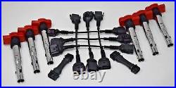 Audi 2.7T Coil Conversion Harness ICM By Pass Kit Coilpack Plates S4 RS4 B5 2.7T