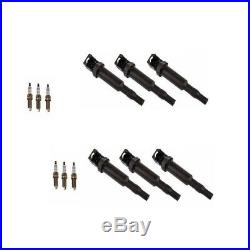 BMW 128i 328i Orig Version Direct Ignition Coils and Spark Plugs Kit Bosch New