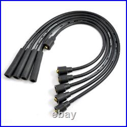 BMW 2002 Electronic Ignition Kit Viper Dry Coil Black 8mm Silicone HT Leads