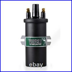 BMW 2002 Electronic Ignition Kit Viper Dry Coil Blue 8mm Silicone HT Leads