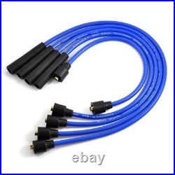 BMW 2002 Electronic Ignition Kit Viper Dry Coil Blue 8mm Silicone HT Leads