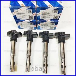 BOSCH 4PCS Ignition Coils Fit For A4 A5 A8 Q5 Golf Eos Passat1.8/2.0TFSI BOSCH 4PCS Ignition Coils Fit For A4 A5 A8 Q5 Golf Eos Passat1.8/2.0TFSI