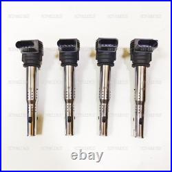 BOSCH 4PCS Ignition Coils Fit For A4 A5 A8 Q5 Golf Eos Passat1.8/2.0TFSI BOSCH 4PCS Ignition Coils Fit For A4 A5 A8 Q5 Golf Eos Passat1.8/2.0TFSI