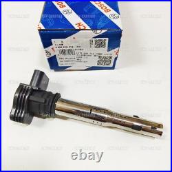 BOSCH 4PCS Ignition Coils Fit For A4 A5 A8 Q5 Golf Eos Passat1.8/2.0TFSI