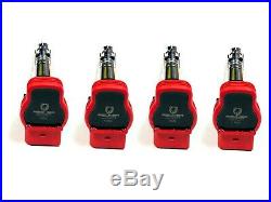 Becker Set of 4 High Voltage Direct Ignition Coil Kit Fits Audi VW 1.8L I4 Turbo