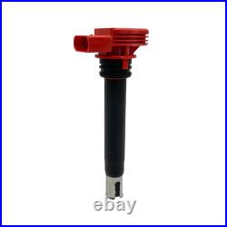 Bosch 6 Ignition Coil NGK 6 Ruthenium HX Spark Plug Kit For A4 Q5 S5 Cayenne V6