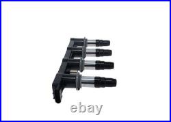 Bosch Ignition Service Kit (Spark Plugs + Ignition Coil) fits Chevrolet Kalos
