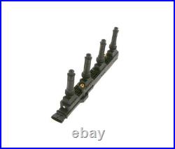 Bosch Ignition Service Kit (Spark Plugs + Ignition Coil) fits Vauxhall VX220
