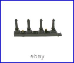 Bosch Ignition Service Kit (Spark Plugs + Ignition Coil) fits Vauxhall VX220