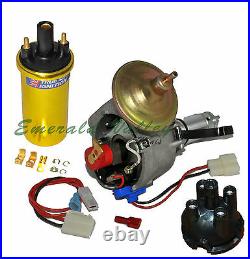 Classic Mini New 25D4 Electronic Ignition Distributor Kit With Coil, Cap, Rotor
